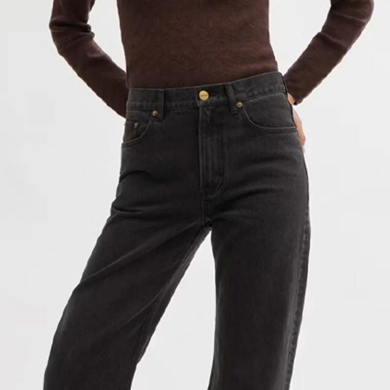 COACH Jeans Women's Black-4