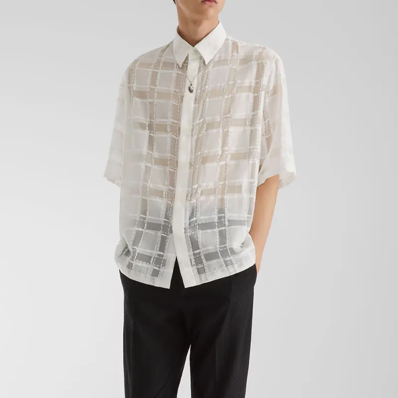 FENDI Shirts Men White-3