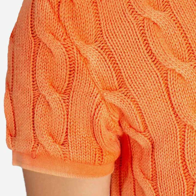 Polo Ralph Lauren Short Sleeve Polo Shirt Kona Orange-6