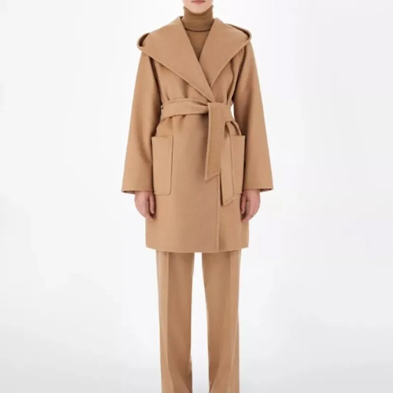 MaxMara Coats Women's Camel-2