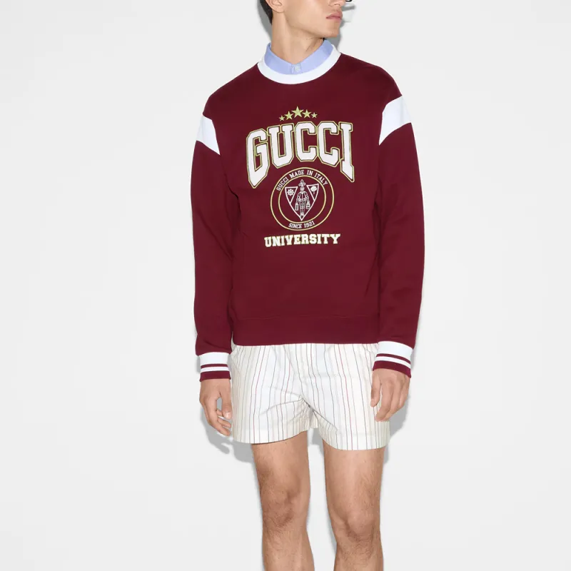GUCCI Sweatshirts Men Red-2
