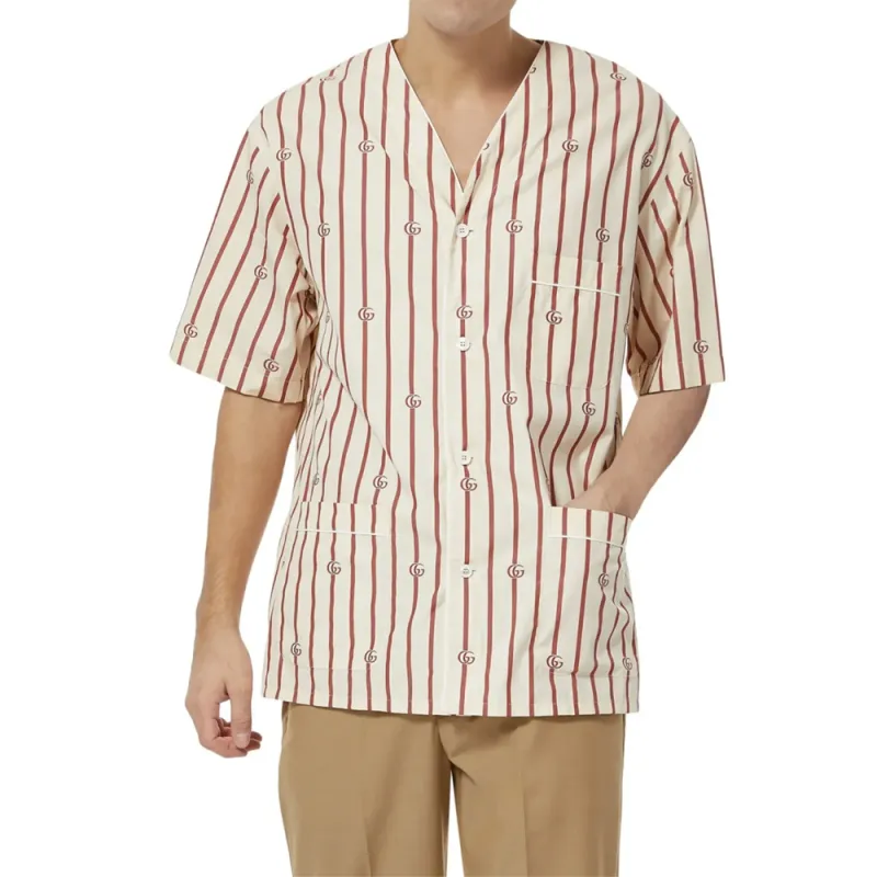 GUCCI Shirts Men Yellow-2