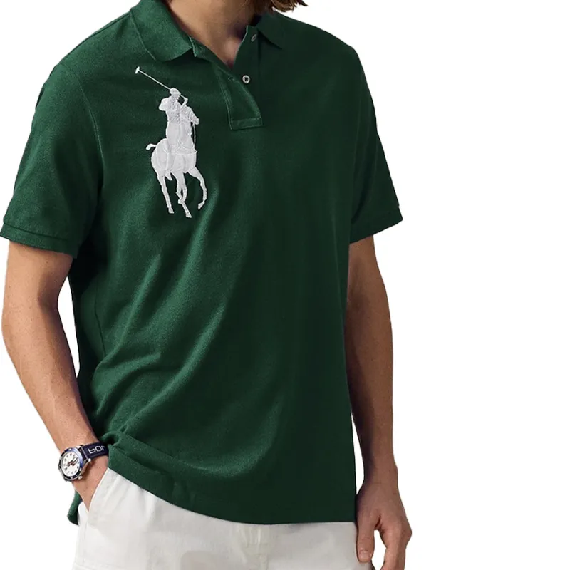 Polo Ralph Lauren SS22 Polo Shirt Men's Green-3