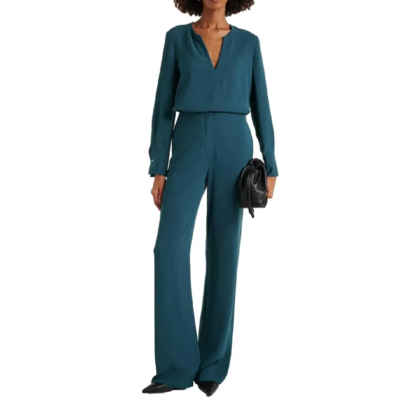 MaxMara Studio High Waisted Straight Leg Trousers-3