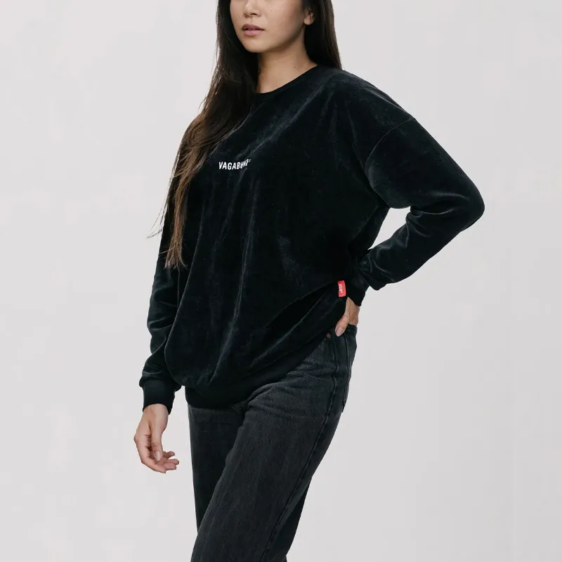 Sonia Rykiel Long-sleeves Velvet Sweatshirt-4