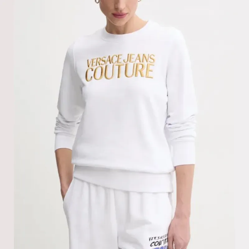 VERSACE JEANS COUTURE Sweatshirt Women's White-2