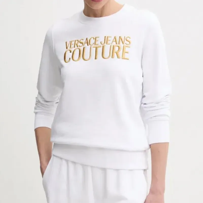 VERSACE JEANS COUTURE Sweatshirt Women's White-3