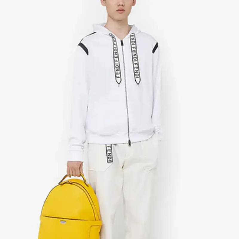 FENDI Jackets Men White-3