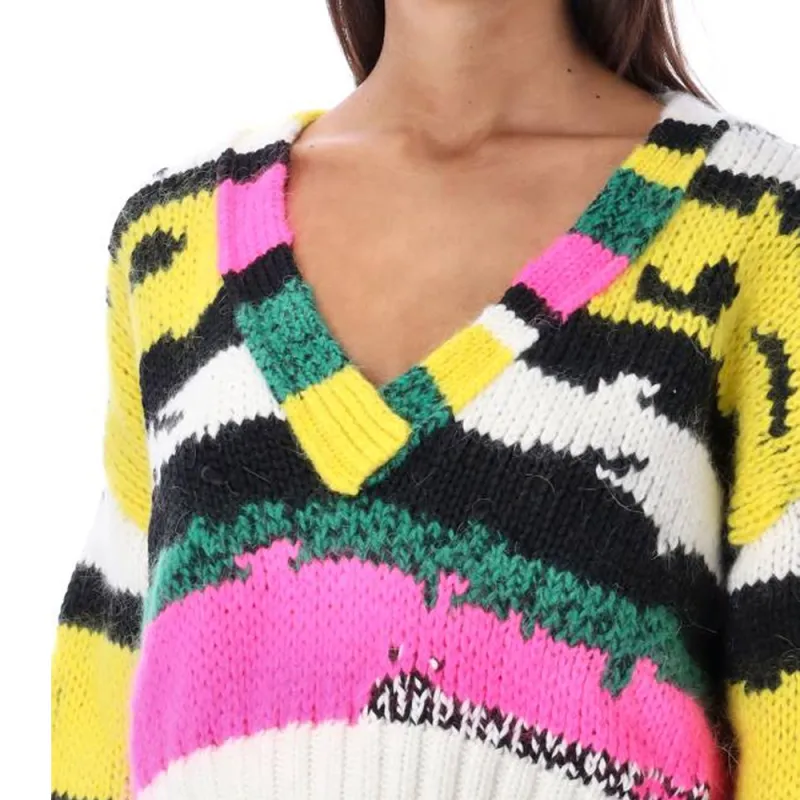 PHILOSOPHY DI LORENZO SERAFINI FW22 Sweater Women's Multicolor-3