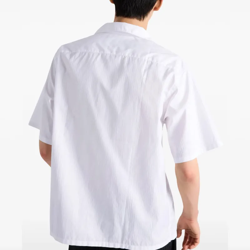 PRADA Short Sleeved Button Up Shirt-4