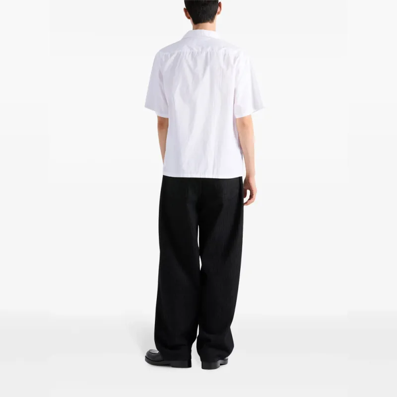 PRADA Short Sleeved Button Up Shirt-3