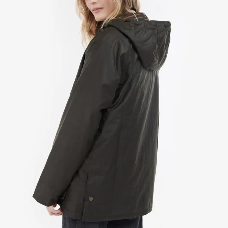 BARBOUR Arley Buttoned Hooded Jacket-4