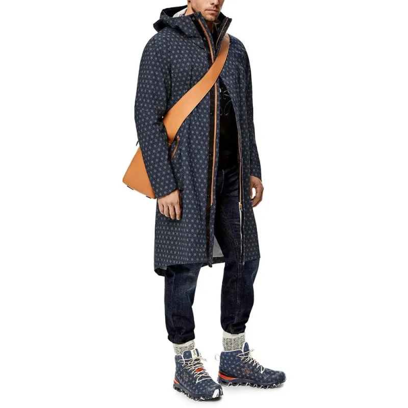 LOEWE Coats Men Blue-3