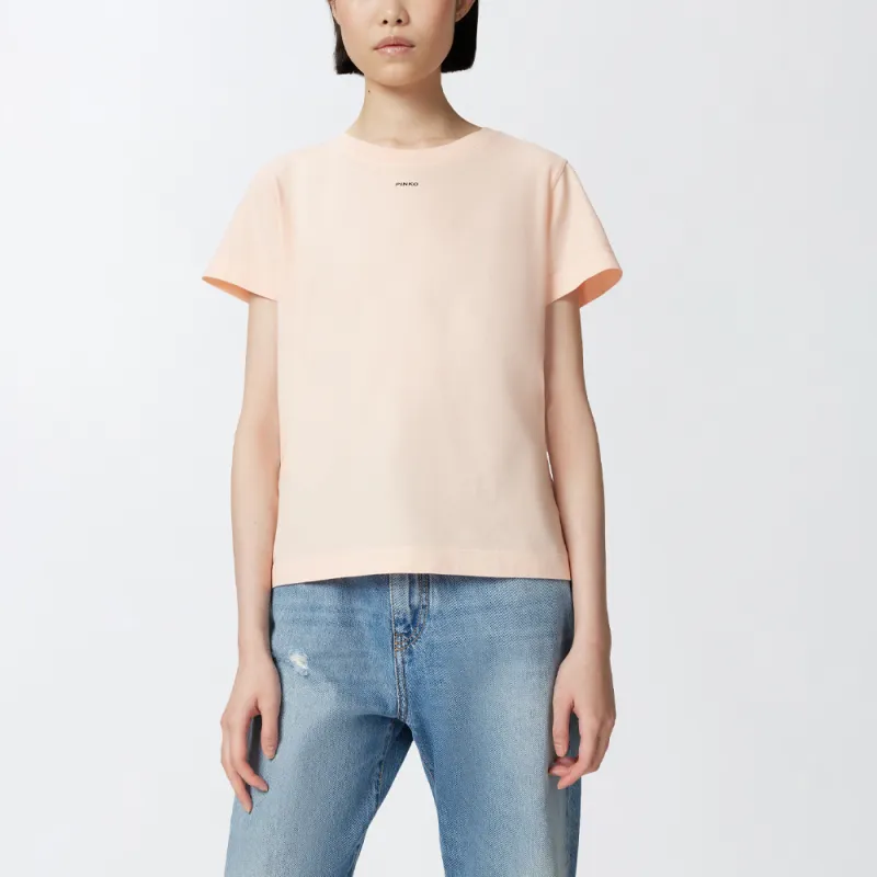 PINKO Mini Logo Crewneck T Shirt-4