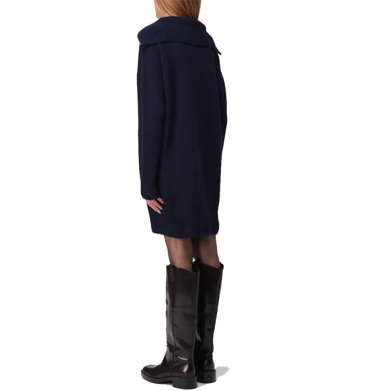 PINKO Half Zipped Knitted Dress-3