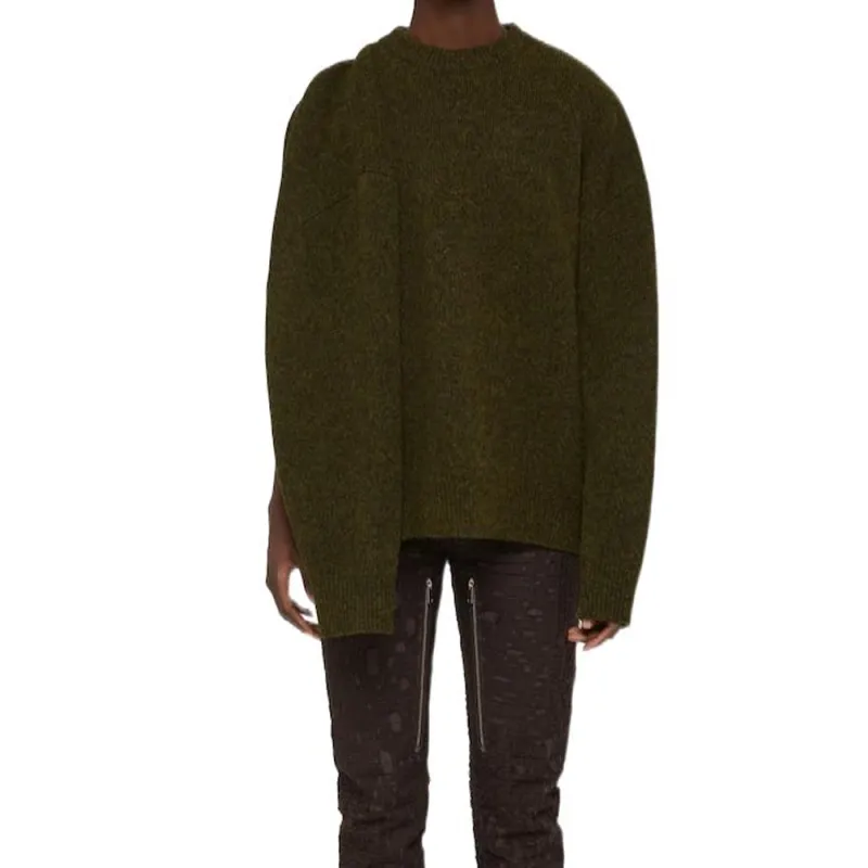 Givenchy Sweaters Men Dark Green-4