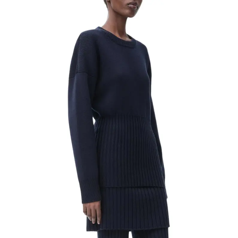 LOEWE Dropped Shoulder Knitted Jumper-2