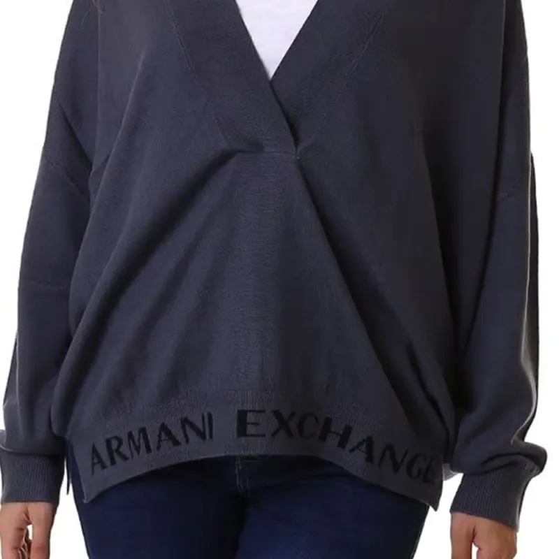 ARMANI EXCHANGEAE Knitwear Women's Marine Blue-3