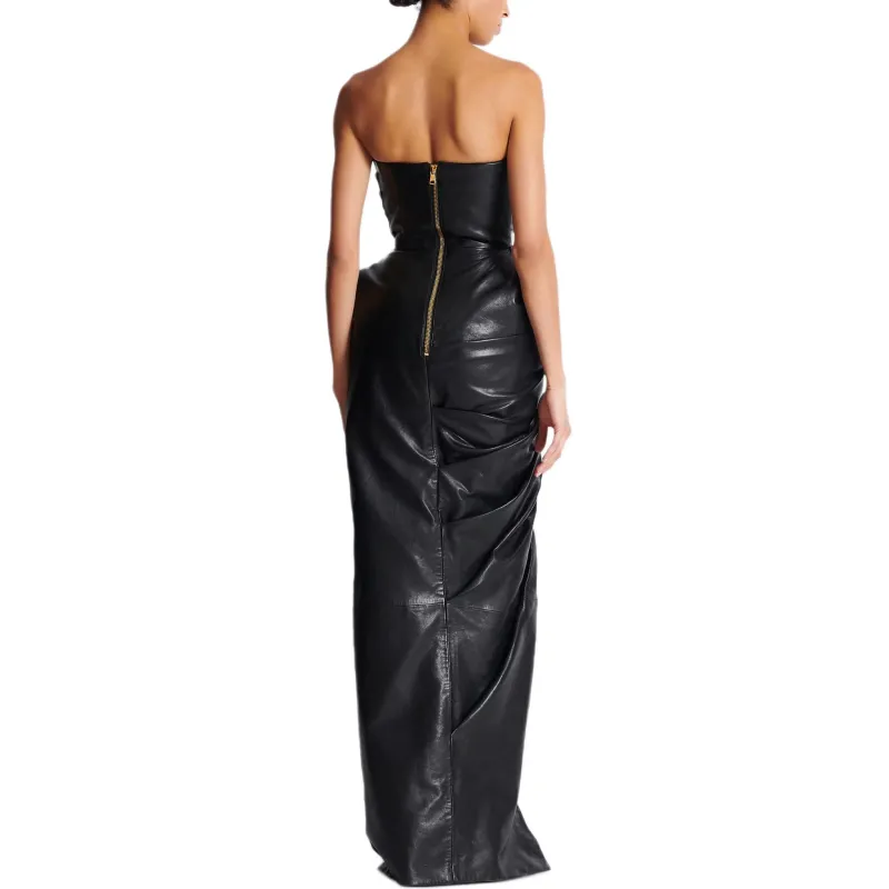 BALMAIN Sleeveless Dress Women's Black-2