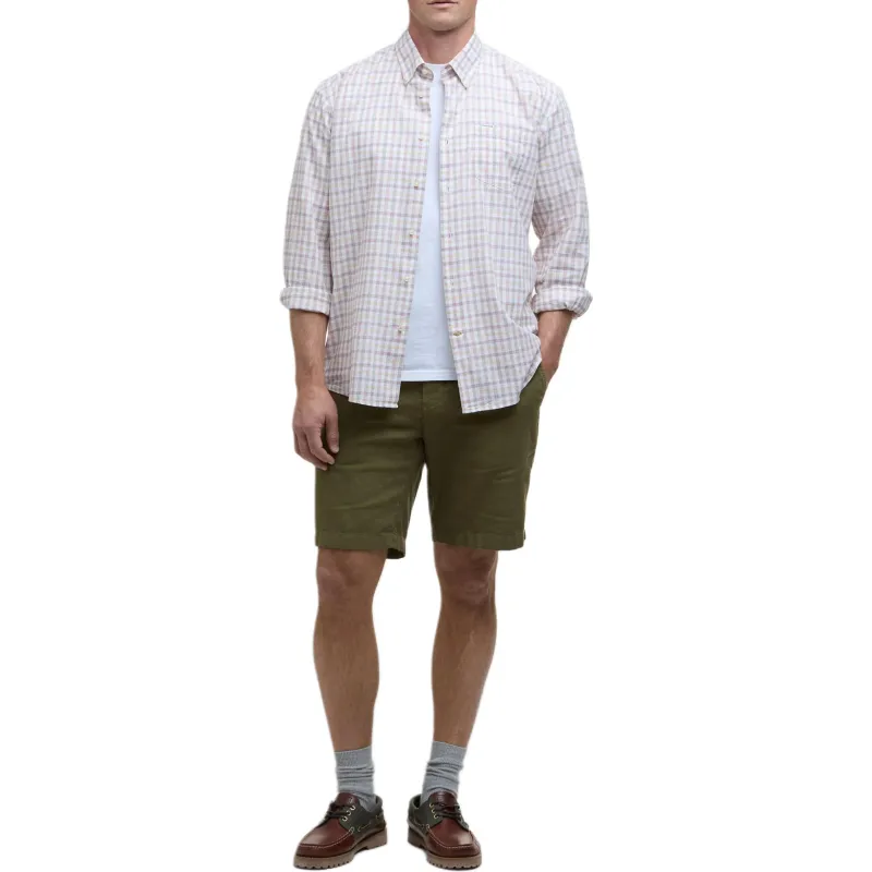 BARBOUR Shirts Men Rusty Red-2