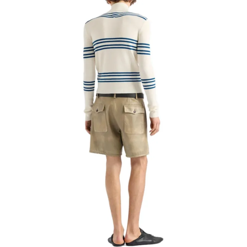 PRADA Sweater Men's Natural White-3