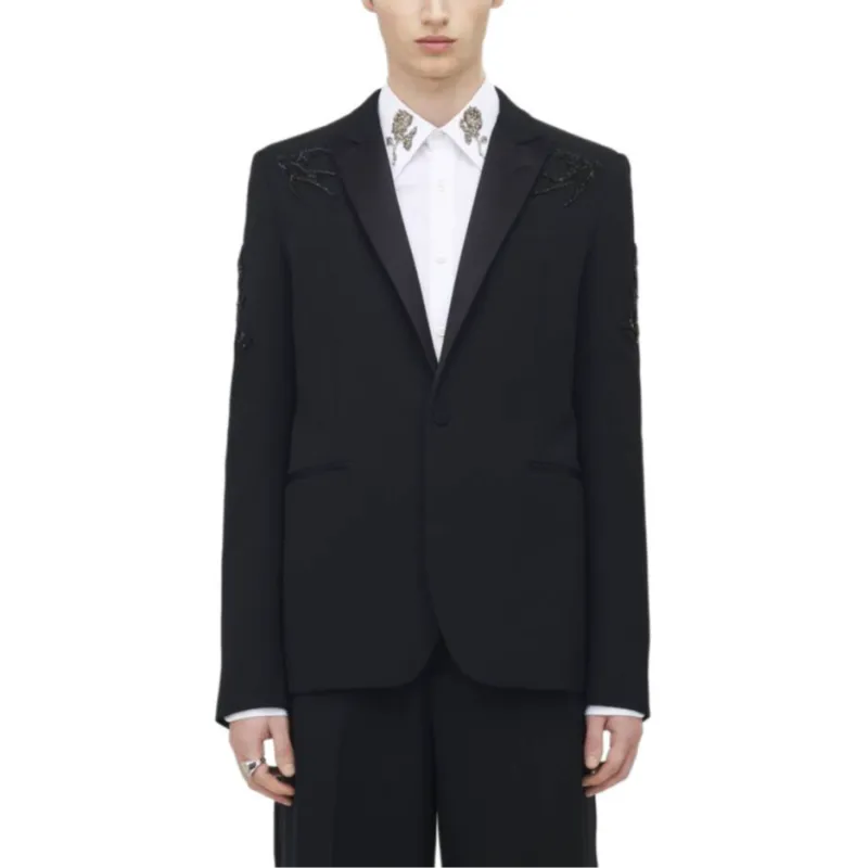 Alexander McQueen Jackets & Coats Men's Black-1