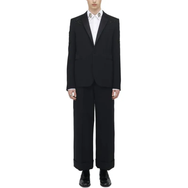 Alexander McQueen Jackets & Coats Men's Black-2