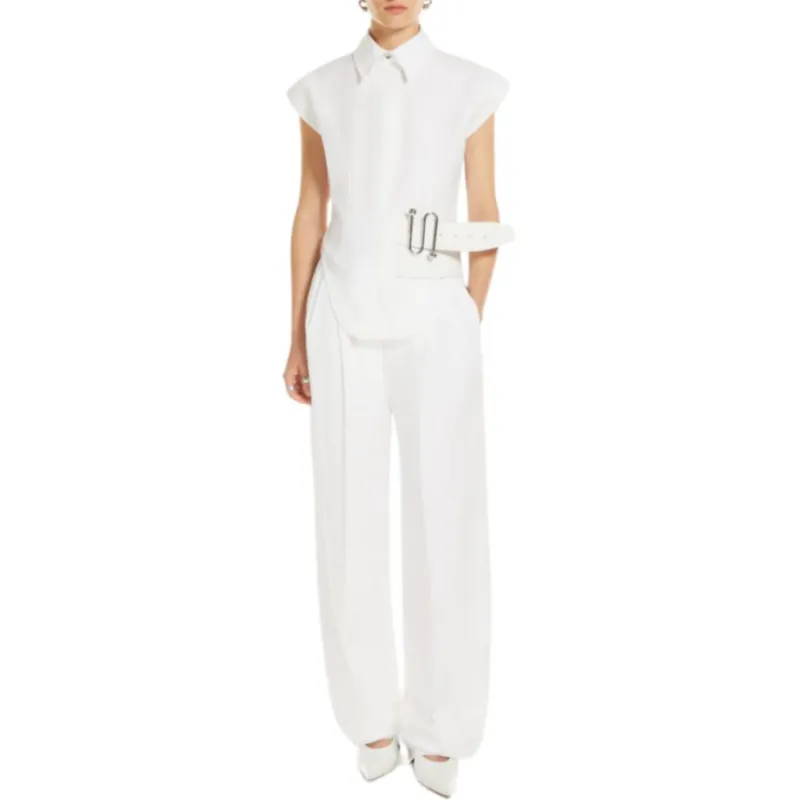 SportMax Canneti Sleeveless Blouse-1