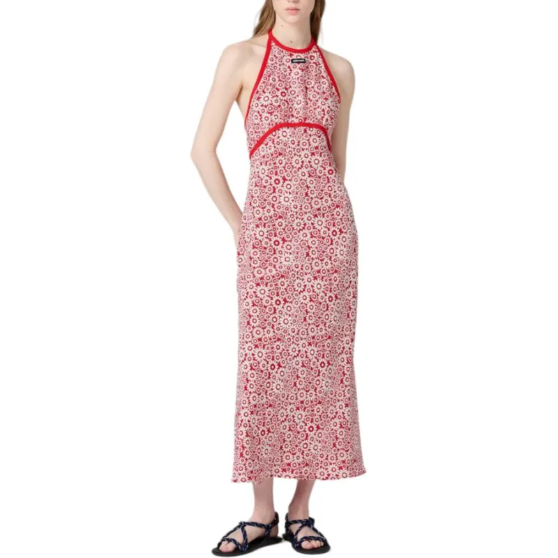 MIU MIU Slip Dresses Women's Red-1