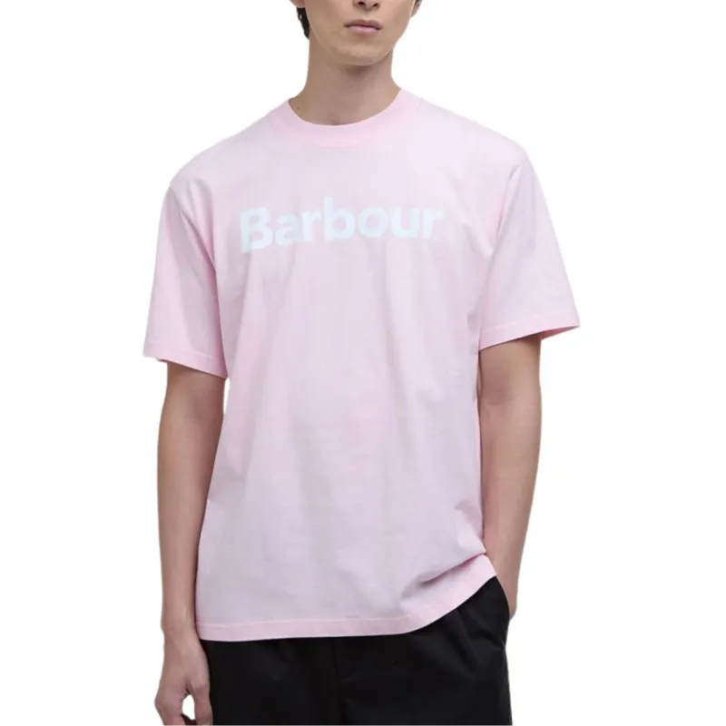 BARBOUR SS25 T Shirt Men's Pink-1