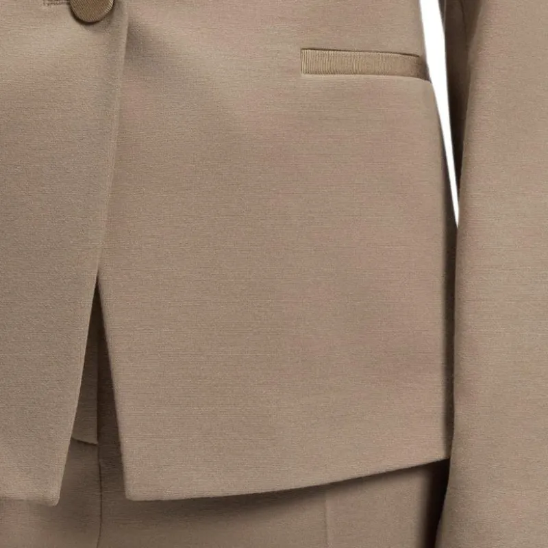 HUGO BOSS Business Suit Coat Women's Light Brown-5