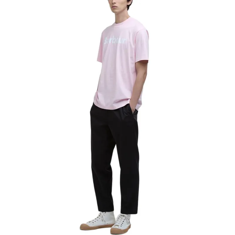 BARBOUR SS25 T Shirt Men's Pink-3