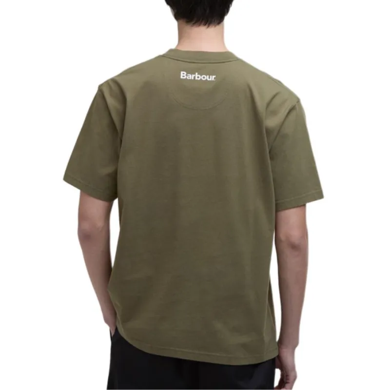 BARBOUR SS25 T Shirt Men's Green-2