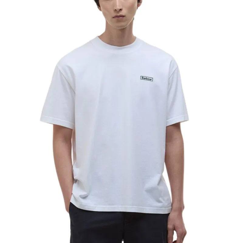 BARBOUR T Shirts Men White-1