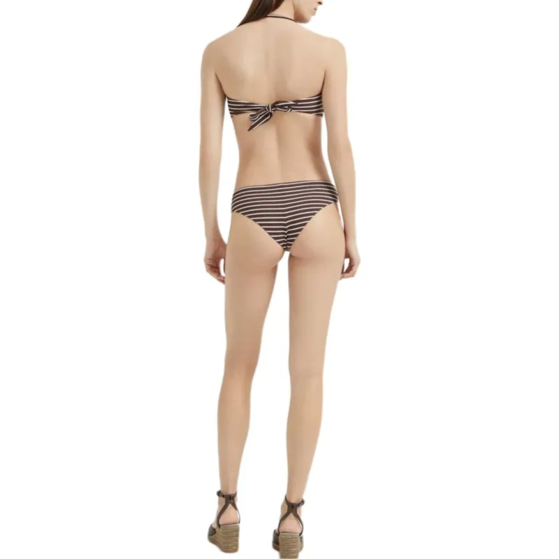 Brunello Cucinelli Bikini Women's Brown-2