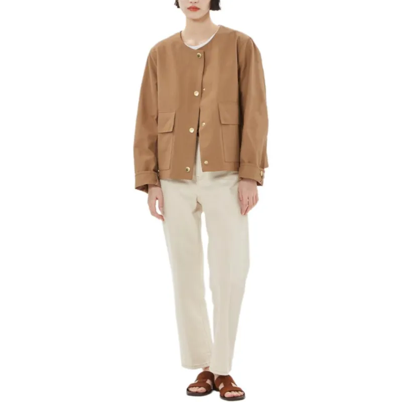 BARBOUR Jackets & Coats Women's Khaki-1