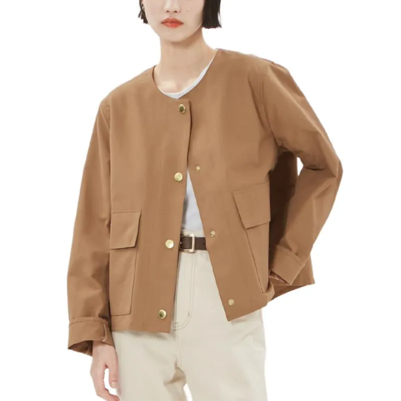 BARBOUR Jackets & Coats Women's Khaki-2