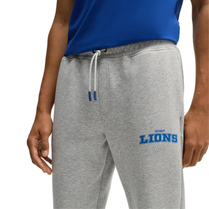 HUGO BOSS x NFL Knitted Sports Pants Men's Gray-5