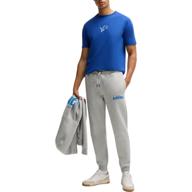 HUGO BOSS x NFL Knitted Sports Pants Men's Gray-3