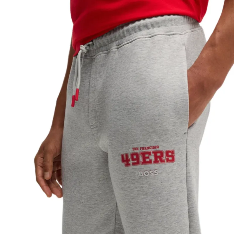 HUGO BOSS x NFL Knitted Sports Pants Men's Gray-5