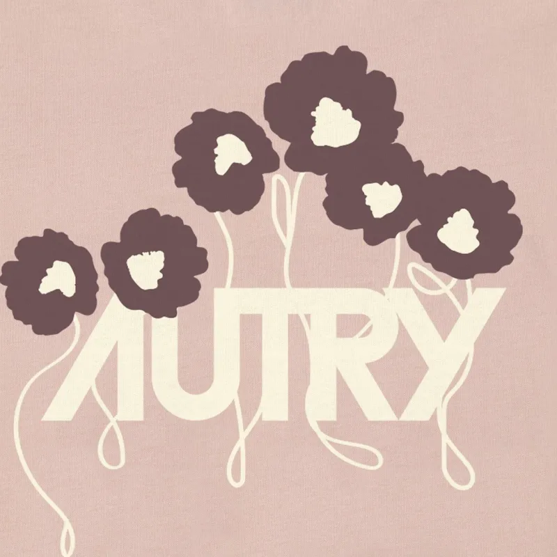 AUTRY Floral Printed Crewneck T Shirt-4