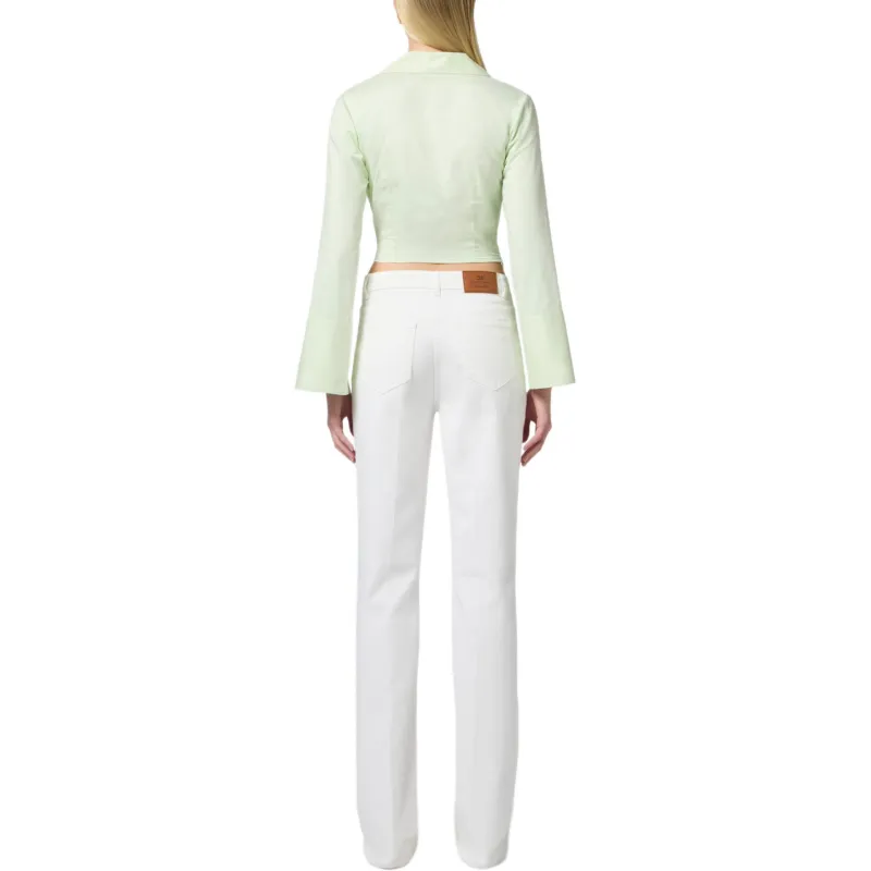 Elisabetta Franchi Shirt Women's Light Green-3
