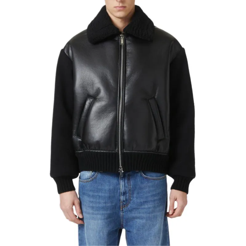 Iceberg Jackets Coats Unisex Black-1