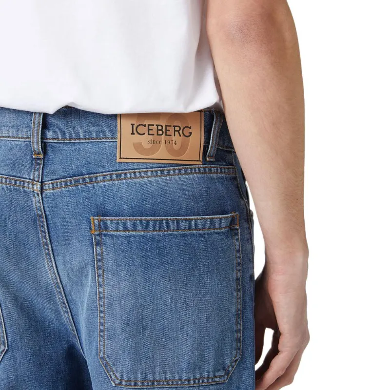 Iceberg Jeans Men Blue-5