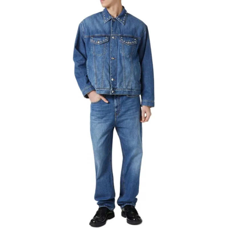 Iceberg Denim Jacket Unisex Blue-2
