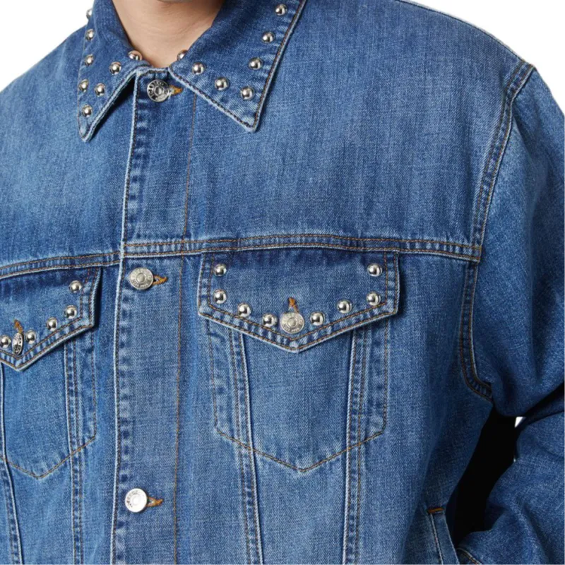 Iceberg Denim Jacket Unisex Blue-4