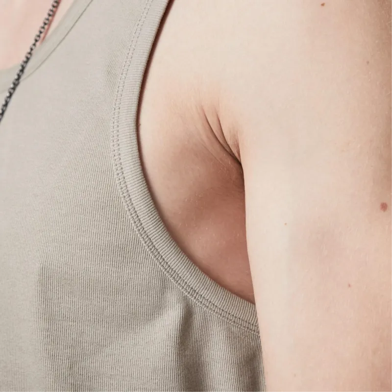 THOM KROM Tank Tops Men's Light Brown-5