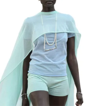 CHANEL 25S Spring Summer Collection Knitwear Women's Blue