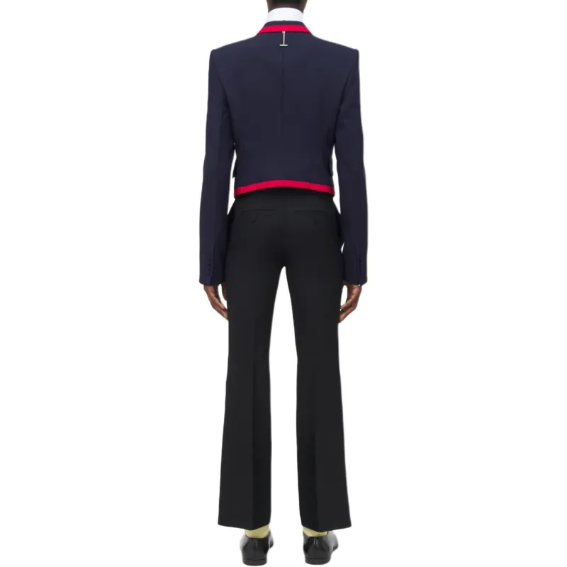 Alexander McQueen Business Suit Coat Men's Marine Blue-3