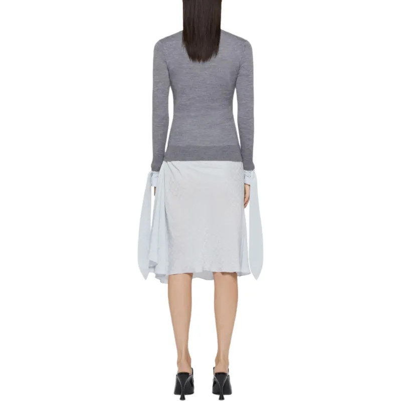 Givenchy Silk Midi Skirt-2